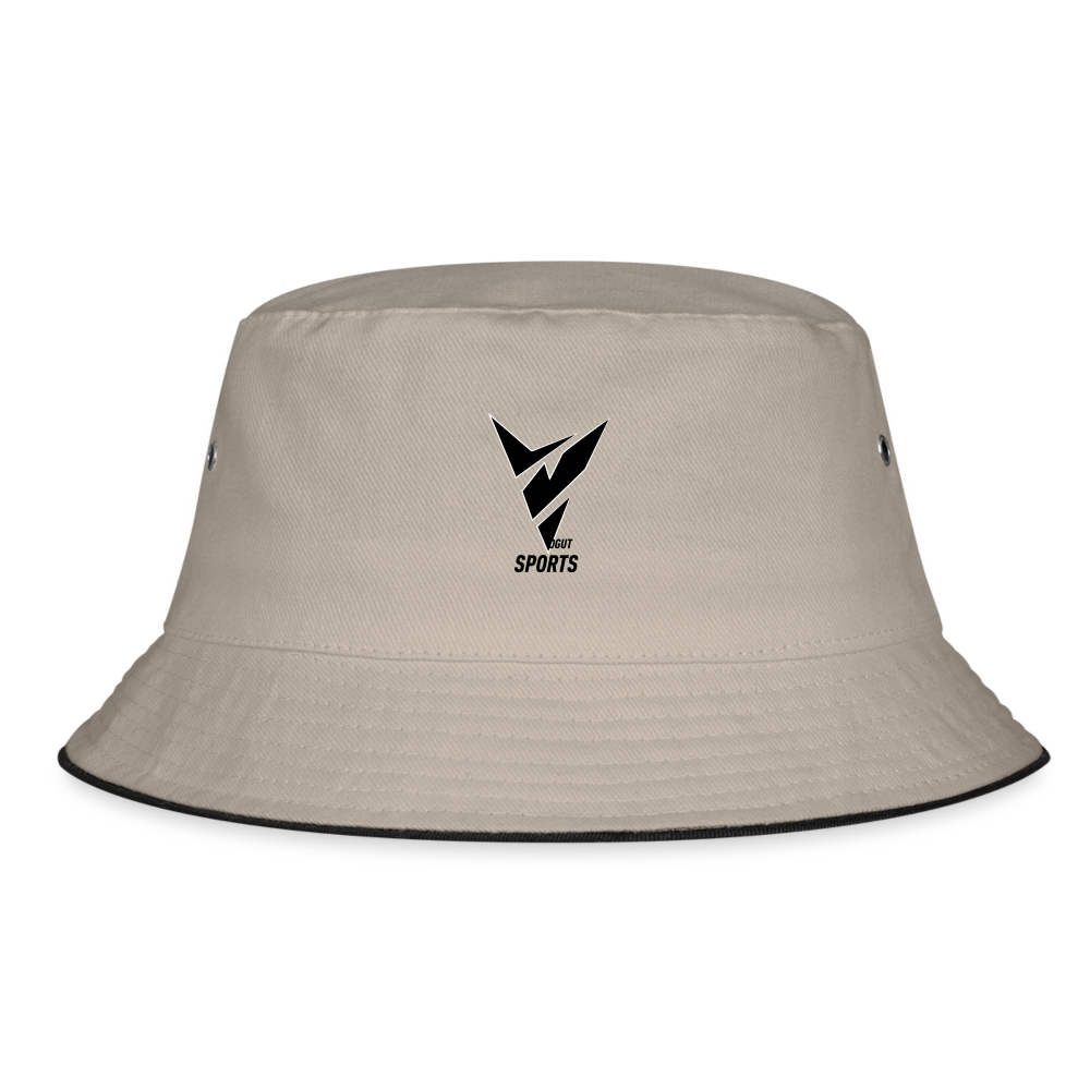 Bucket Hat - khaki/black